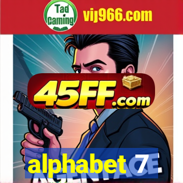 alphabet 7